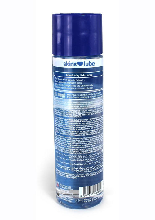 Load image 1 in gallery view. Skins Aqua Water Based Lubricant - 8.5oz