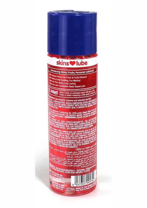 Load image 1 in gallery view. Skins Strawberry Water Based Lubricant - 4.4oz