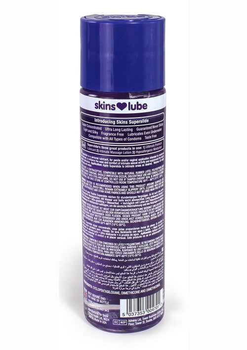 Load image 1 in gallery view. Skins Super Slide Silicone Based Lubricant - 4.4oz
