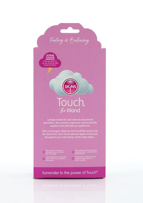 Load image 1 in gallery view. Skins Touch The Wand Rechargeable Silicone Vibrator Skins
