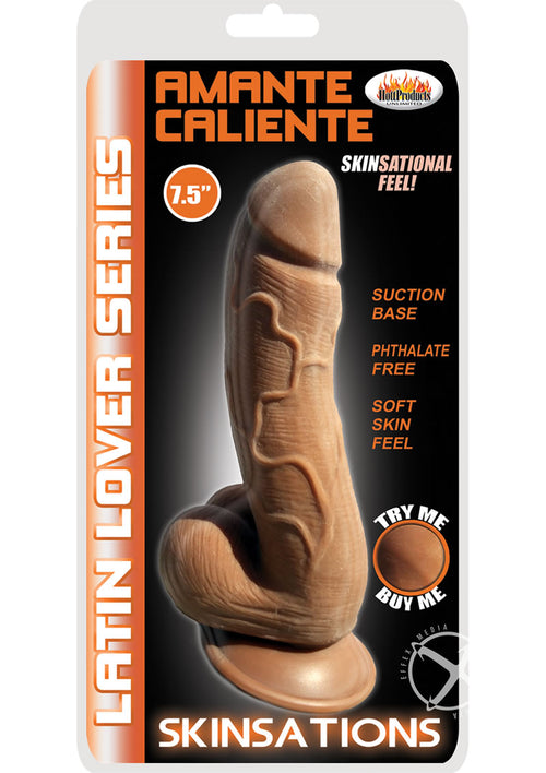 Load image 1 in gallery view. Skinsations Amante Caliente - Brown - 7.5in