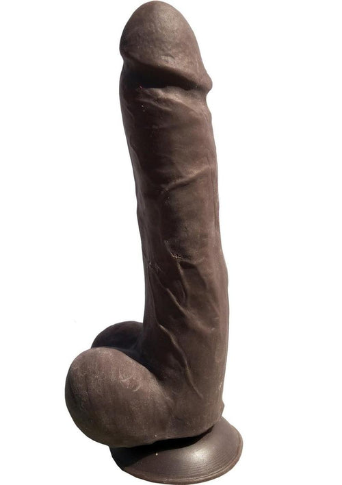 Load image 1 in gallery view. Skinsations Python Dildo - Black - 9.5in