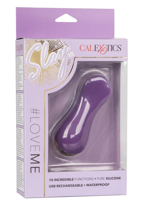 Load image 1 in gallery view. Slay Lover Silicone Rechargeable Massager - Purple