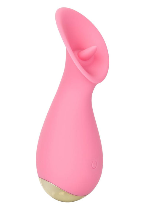 Load image 1 in gallery view. Slay #Tickleme Rechargeable Silicone Petite Vibrator - Pink