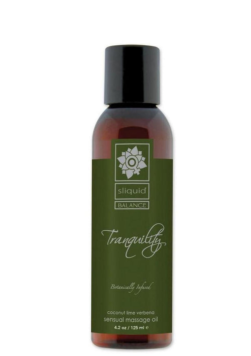 Load image 1 in gallery view. Sliquid Balance Massage Tranquility Coconut Lime Verbena - 4.2oz