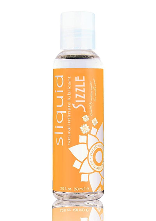 Load image 1 in gallery view. Sliquid Natural Sizzle Stimulating Lubricant - 2oz
