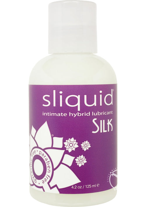 Load image 1 in gallery view. Sliquid Naturals Silk Hybrid Lubricant - 4.2oz