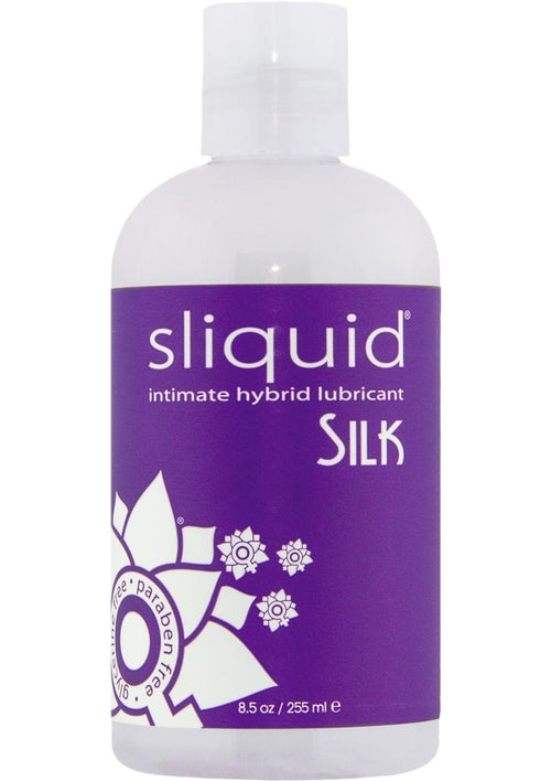 Load image 1 in gallery view. Sliquid Naturals Silk Intimate Hybrid Lubricant - 8.5oz