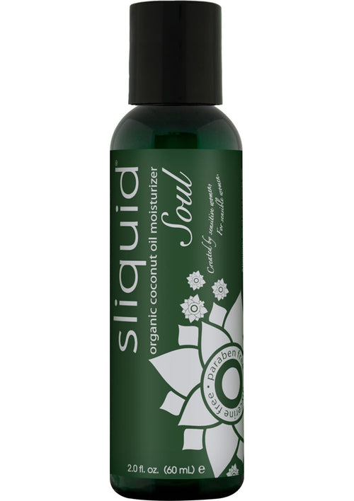 Load image 1 in gallery view. Sliquid Organic Coconut Oil Moisturizer Soul - 2oz