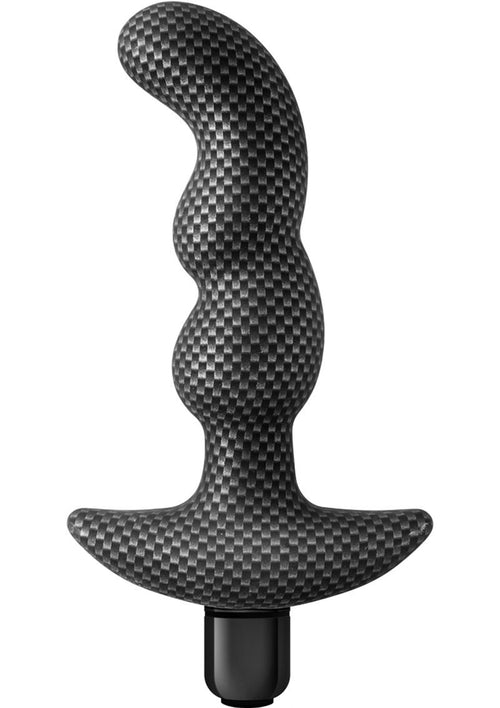 Load image 1 in gallery view. Spark Ignition Prv-02 Silicone Butt Plug - Carbon Fiber - Black