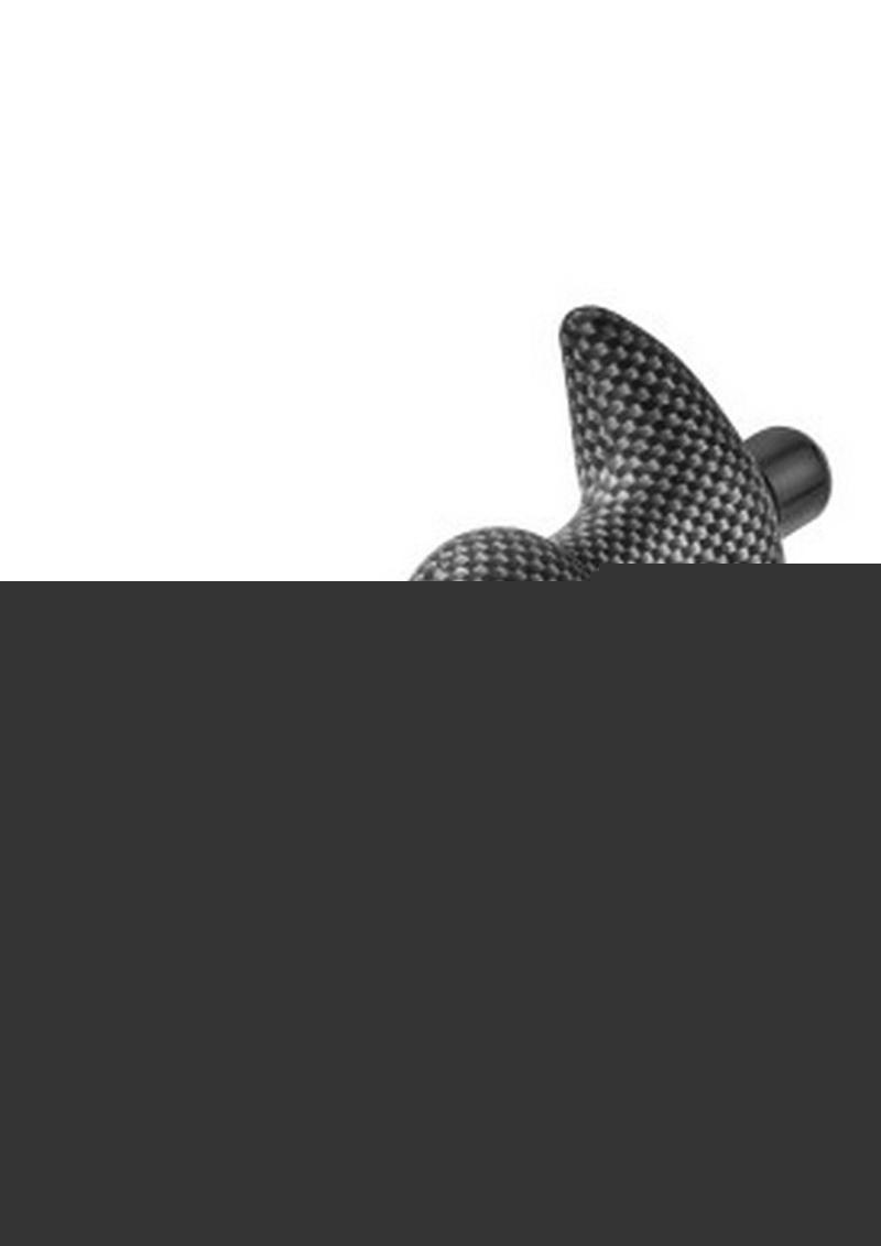 Spark Ignition Prv-02 Silicone Butt Plug - Carbon Fiber Spark