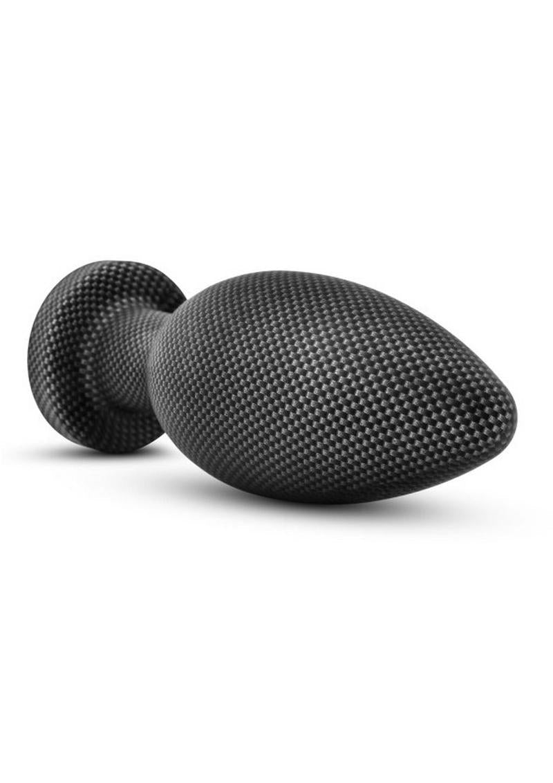 Spark Silicone Butt Plug - Large - Carbon Fiber Spark