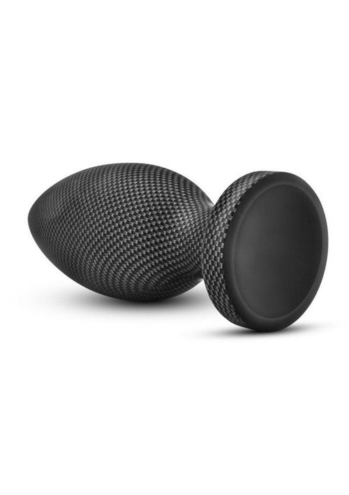 Load image 1 in gallery view. Spark Silicone Butt Plug - Large - Carbon Fiber Spark