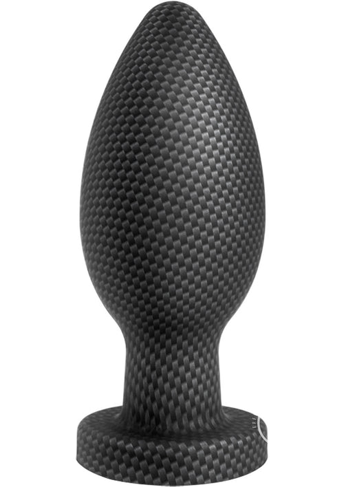 Load image 1 in gallery view. Spark Silicone Butt Plug - Medium - Carbon Fiber - Black - Medium