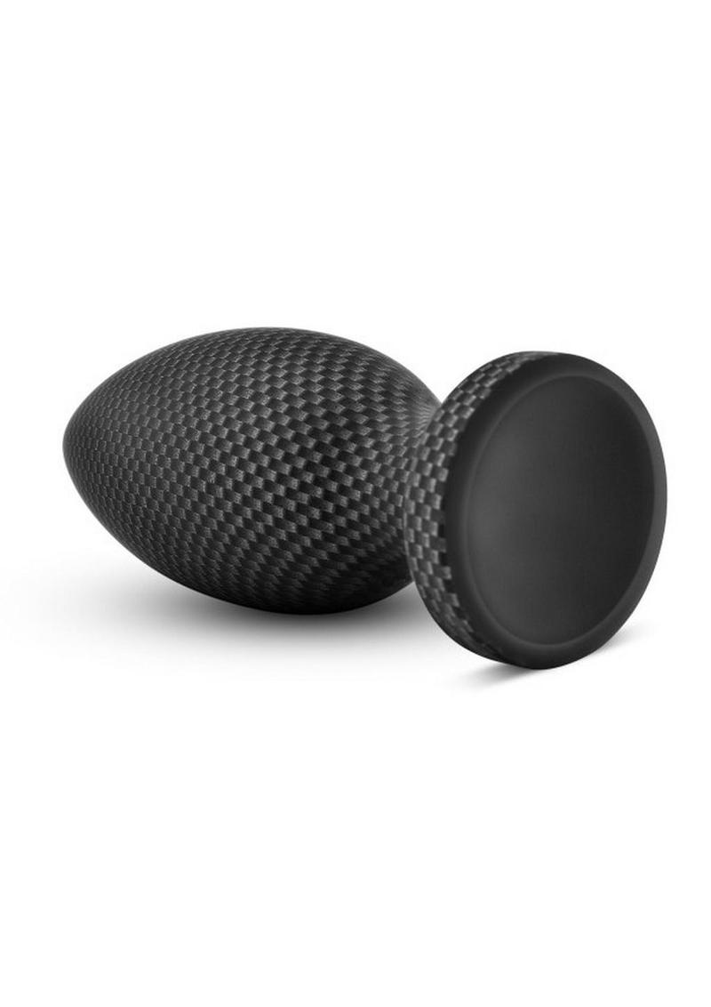 Spark Silicone Butt Plug - Small - Carbon Fiber Spark