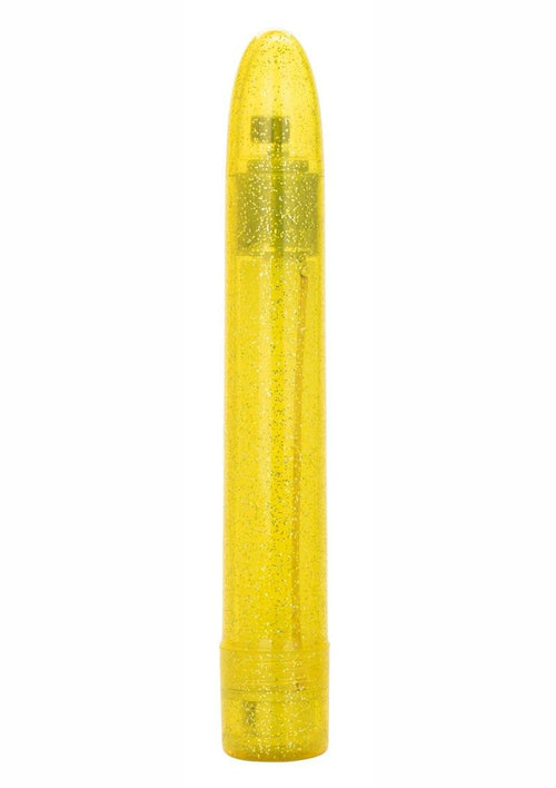 Load image 1 in gallery view. Sparkle Slim Vibrator - Yellow