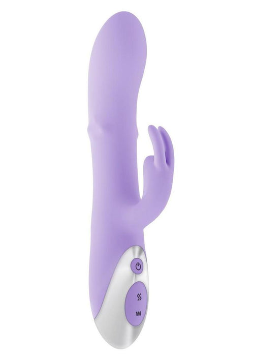 Load image 1 in gallery view. Spinderella Rechargeable Silicone Dual Vibe - Purple