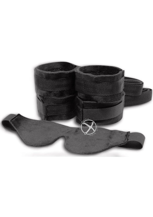 Load image 1 in gallery view. Sportsheets Beginners Bondage Fantasy Kit - Black