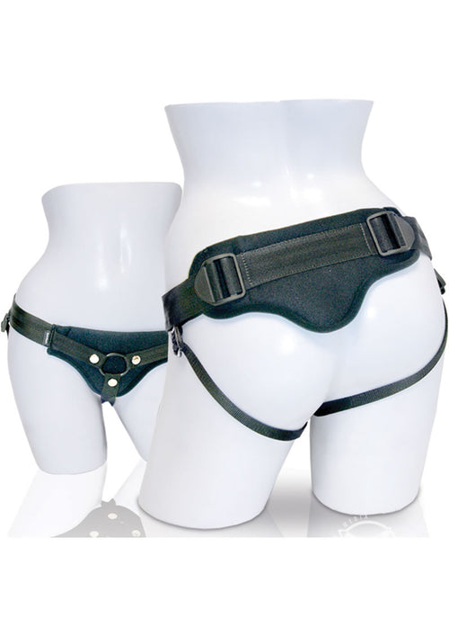 Load image 1 in gallery view. Sportsheets Curvy Collection Divine Diva Strap-On - Black - Queen