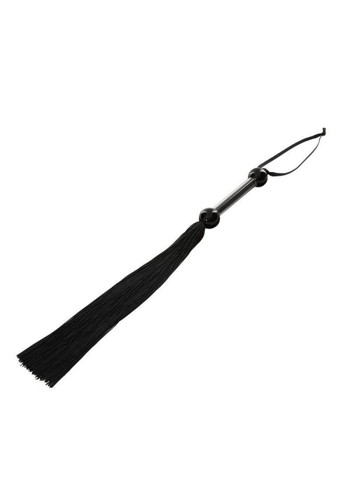 Load image 1 in gallery view. Sportsheets Large Rubber Whip - Black - 22in