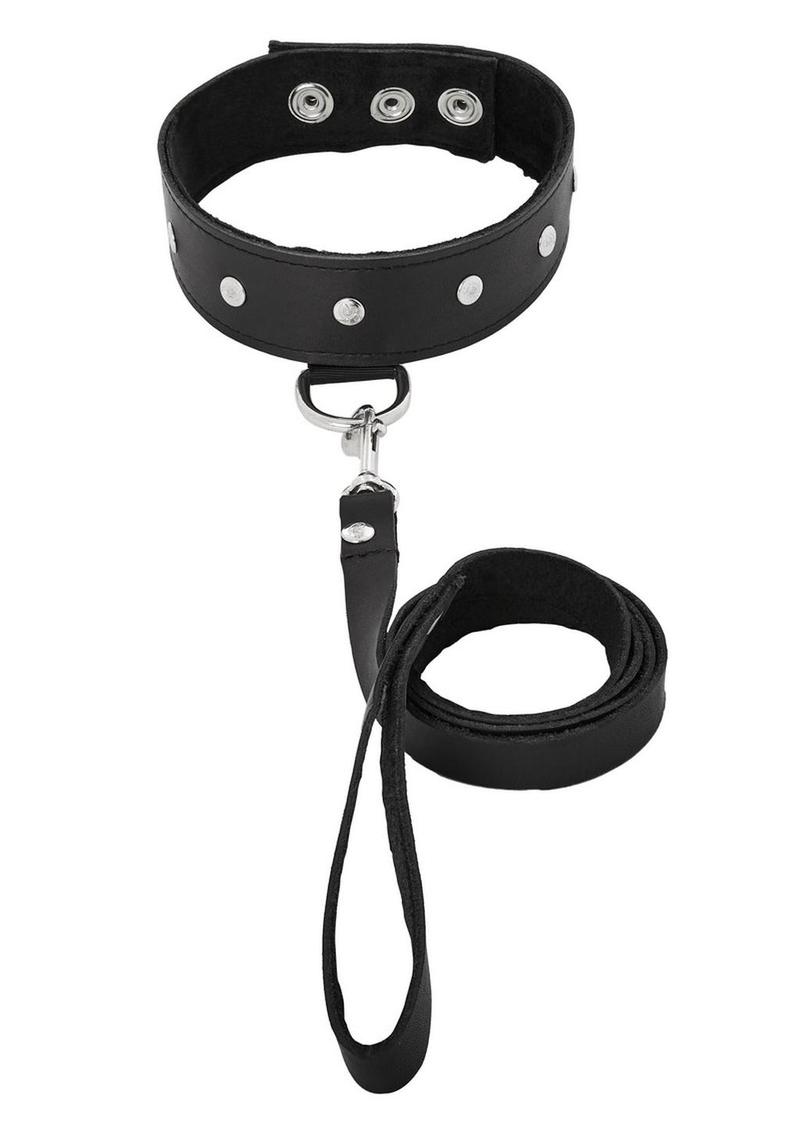 Sportsheets Leather Leash and Collar Sportsheets