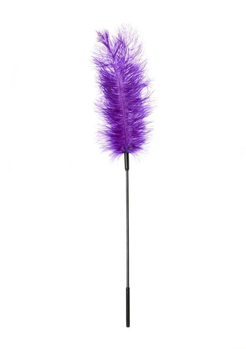 Load image 1 in gallery view. Sportsheets Ostrich Feather Tickler - Purple