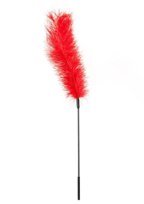 Load image 1 in gallery view. Sportsheets Ostrich Feather Tickler - Red