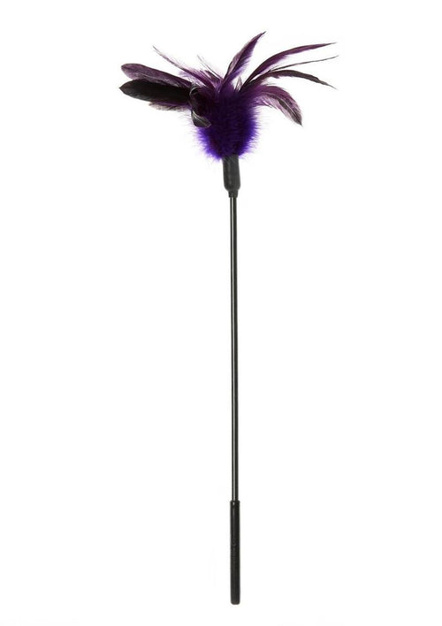 Load image 1 in gallery view. Sportsheets Starburst Feather Tickler - Purple/Violet