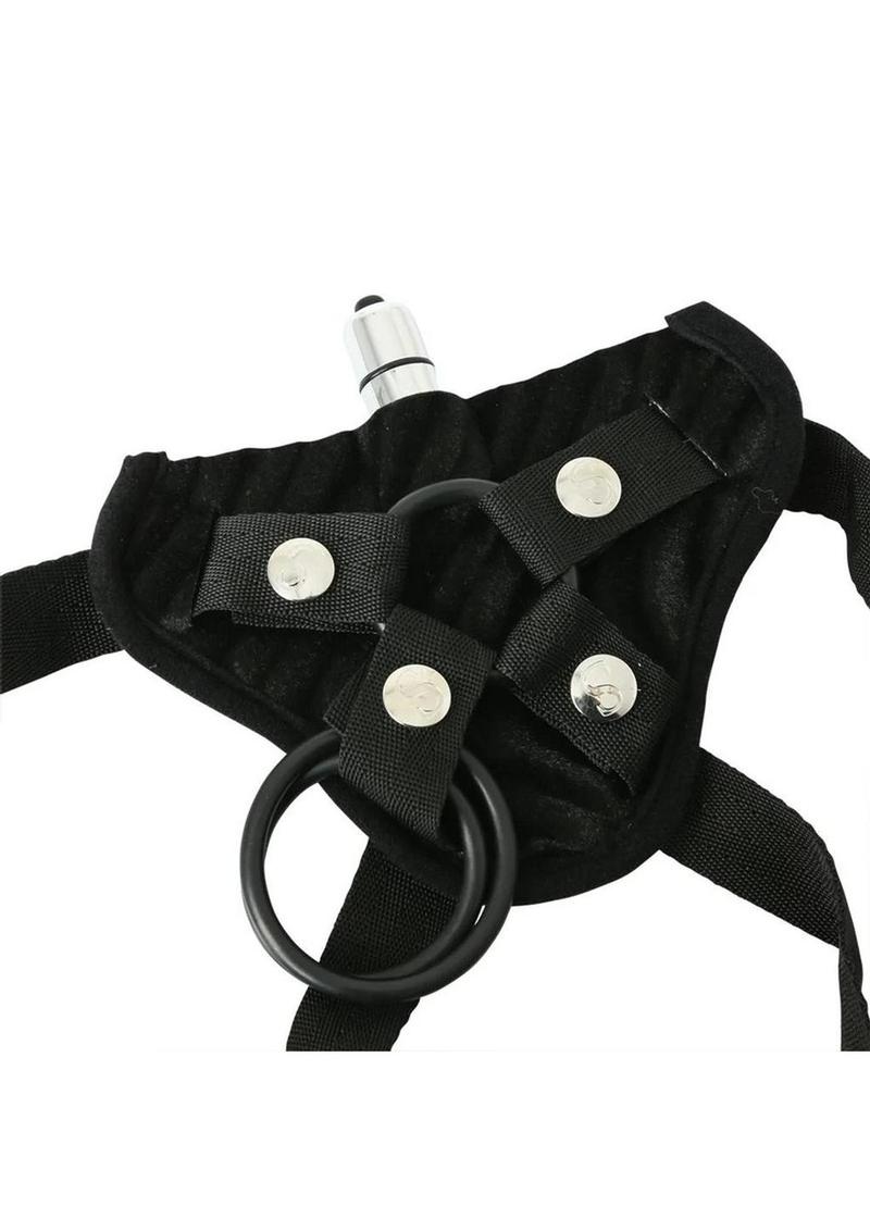 Sportsheets Vibrating Raven Corsette Strap-On Adjustable Harness Sportsheets
