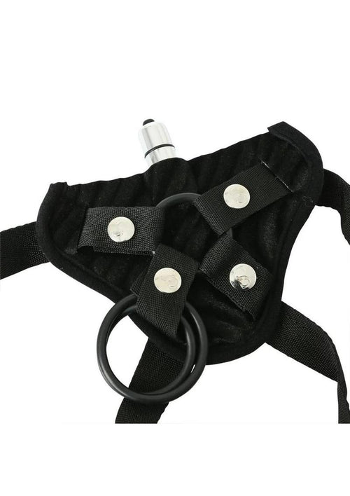Load image 1 in gallery view. Sportsheets Vibrating Raven Corsette Strap-On Adjustable Harness Sportsheets
