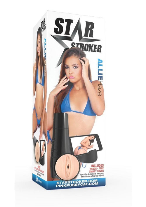 Load image 1 in gallery view. Star Stroker Allie Haze Pussy Stroker Hard Case - Vanilla