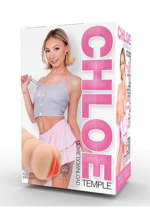 Load image 1 in gallery view. Star Stroker Chloe Temple 3d Pussy Stroker - Vanilla