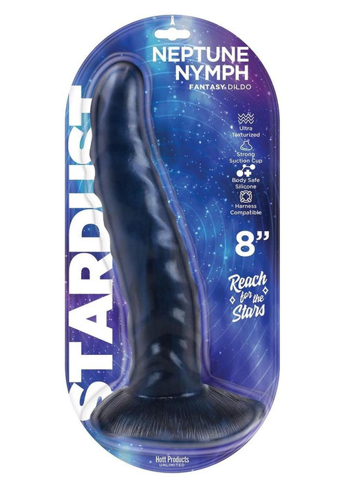Load image 1 in gallery view. Stardust Neptune Nymph Silicone Dildo - Purple