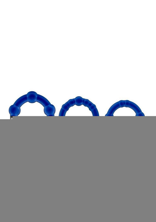 Load image 1 in gallery view. Stay Hard Beaded Cock Rings (3 Sizes Stay Hard