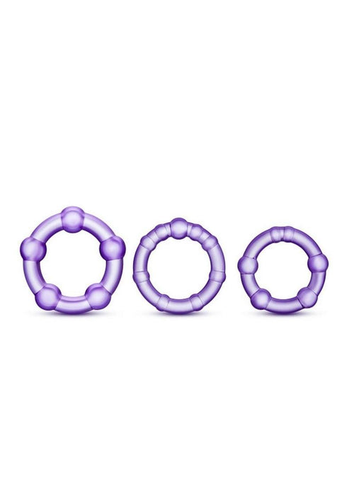 Load image 1 in gallery view. Stay Hard Beaded Cock Rings (3 Sizes Stay Hard