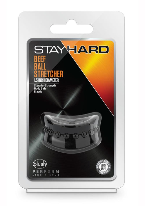 Load image 1 in gallery view. Stay Hard Beef Ball Stretcher - Black