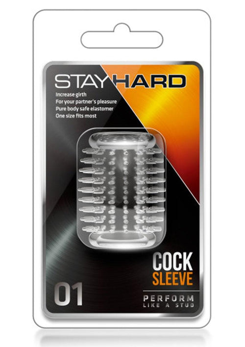 Load image 1 in gallery view. Stay Hard Cock Sleeve 01 - Clear