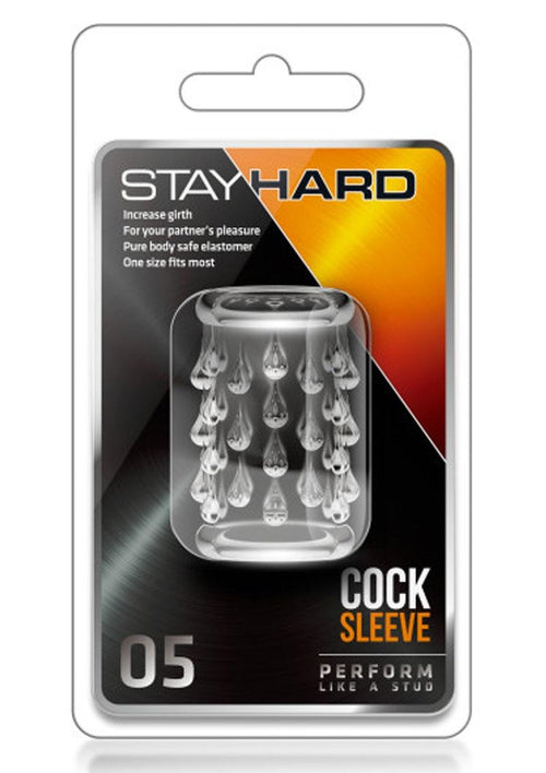 Load image 1 in gallery view. Stay Hard Cock Sleeve 05 - Clear