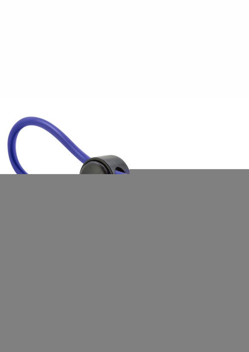Load image 1 in gallery view. Stay Hard Silicone Loop Cock Ring - Blue