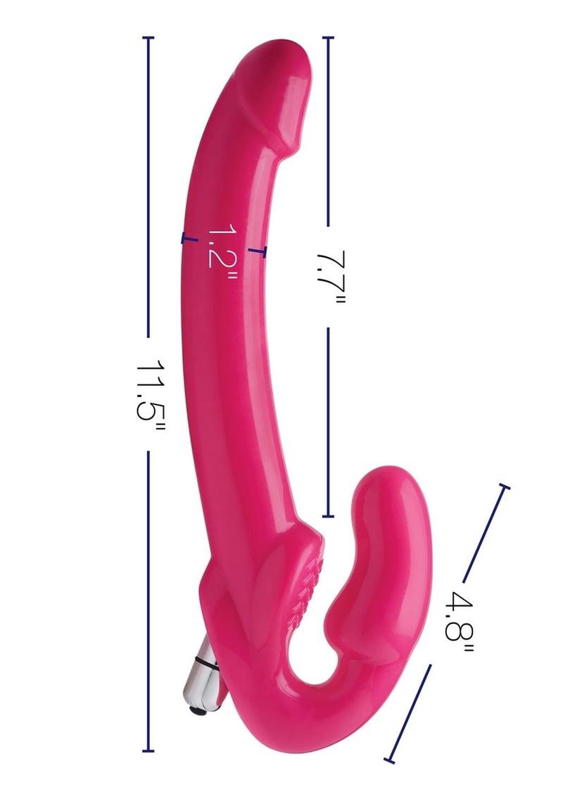 Strap U 7x Revolver Slim Vibrating Strapless Strap-On Dildo STRAP U