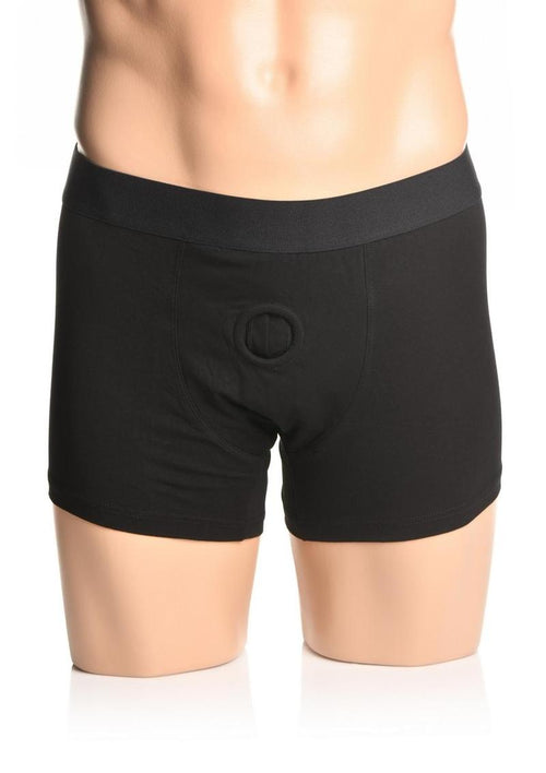 Load image 1 in gallery view. Strap U Armor Mens Boxer Harness with O-Ring STRAP U