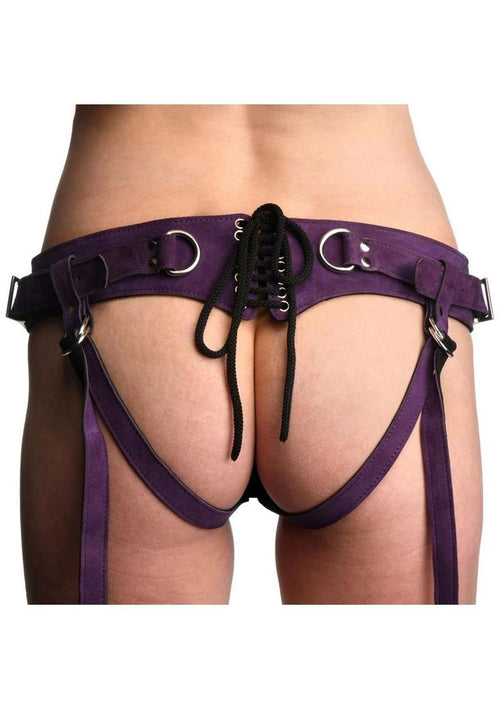 Load image 1 in gallery view. Strap U Bodice Deluxe Leather Corset Harness STRAP U