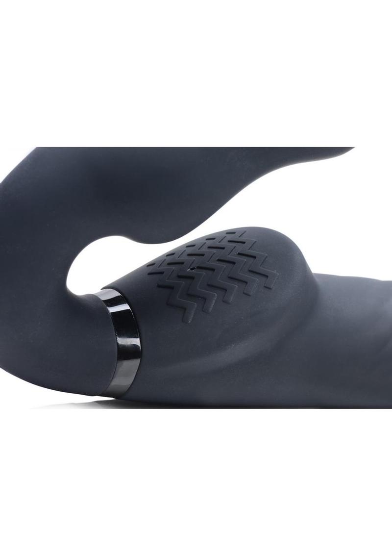 Strap U Ergo-Fit Twist Silicone Inflatable Rechargeable Strapless Strap-On STRAP U