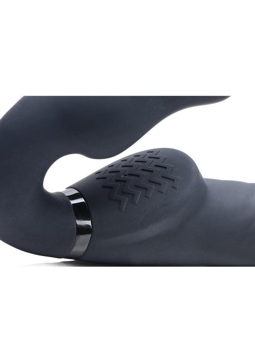 Load image 1 in gallery view. Strap U Ergo-Fit Twist Silicone Inflatable Rechargeable Strapless Strap-On STRAP U