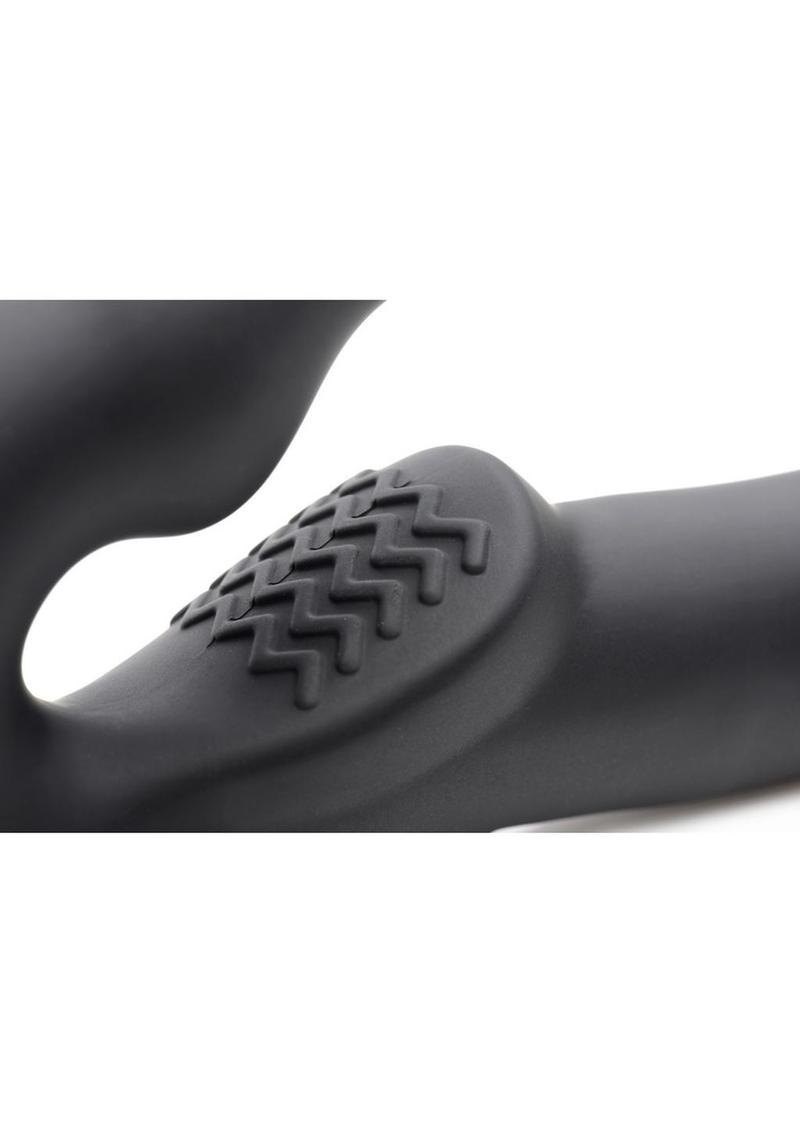 Strap U Evoke Super Charged Rechargeable Silicone Vibrating Strapless Strap-On STRAP U
