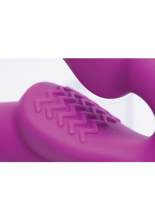 Load image 1 in gallery view. Strap U Evoke Vibrating Silicone Strapless Strap-On STRAP U