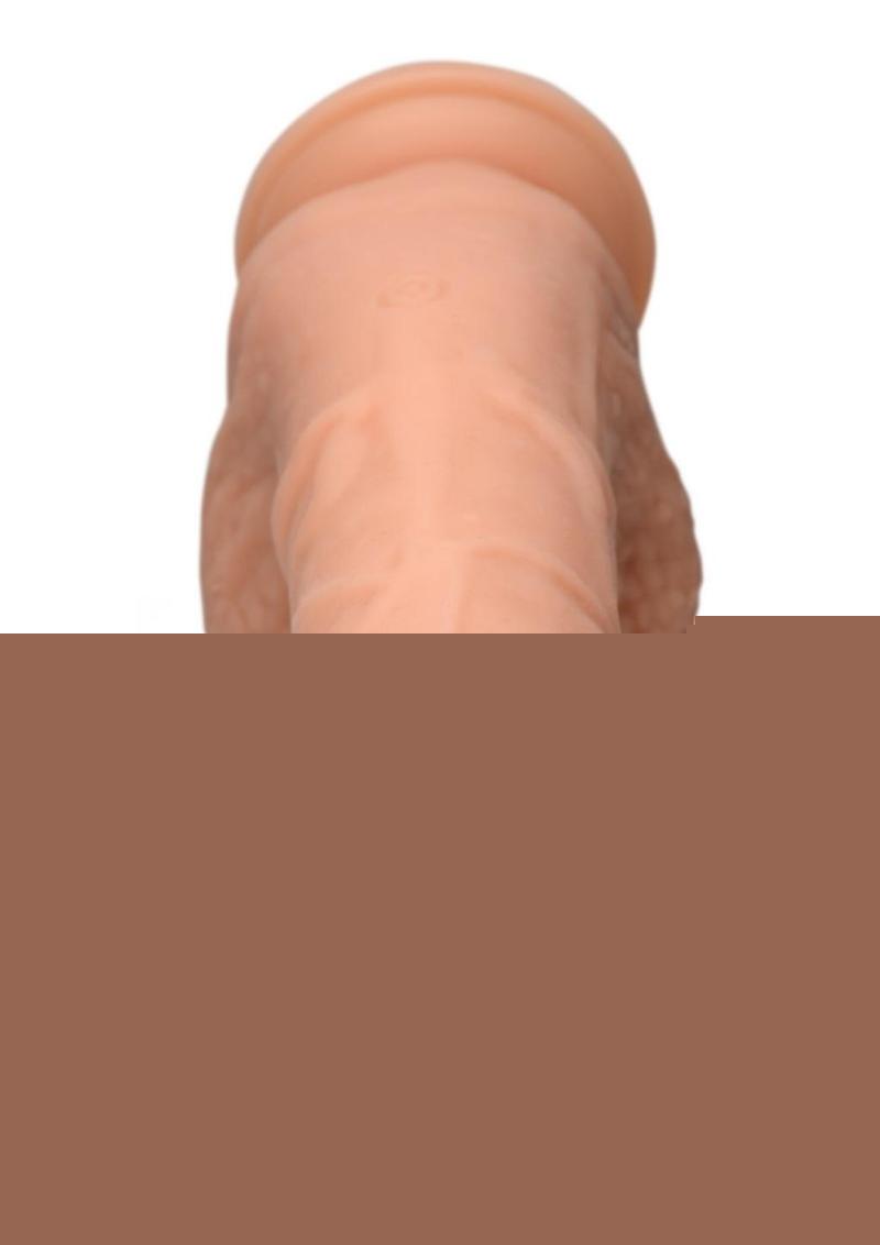 Strap U Real Thrust Thrusting and Vibrating Rechargeable Silicone Dildo STRAP U