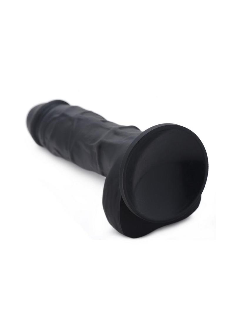 Strap U Silicone Dildo with Balls STRAP U