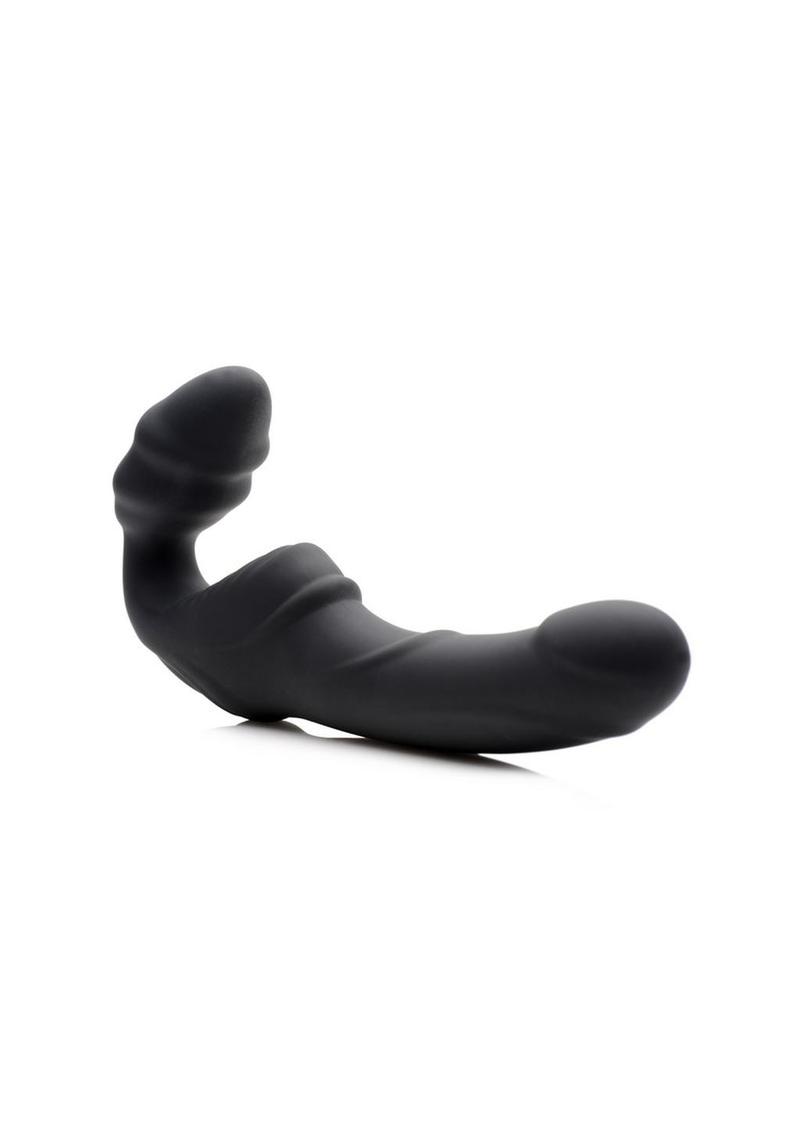 Strap U Slim Rider Rechargeable Silicone Strapless Strap-On STRAP U