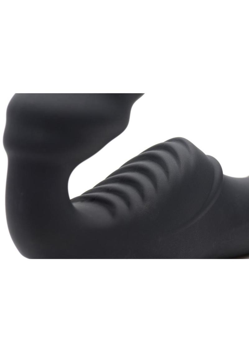 Strap U Slim Rider Rechargeable Silicone Strapless Strap-On STRAP U